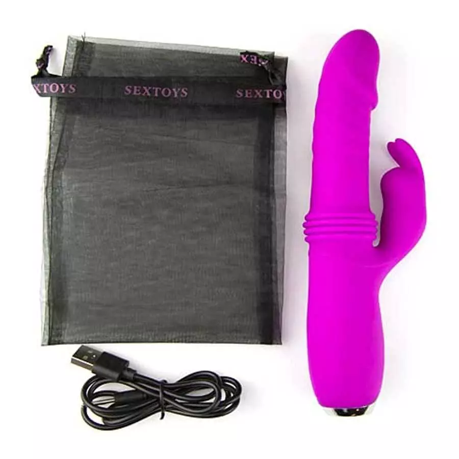 EdenFantasys Sensu - Rechargeable Thrusting Rabbit Vibrator