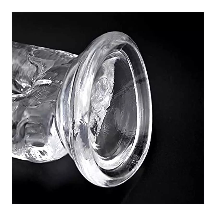 Large Double-Ended Dildo Realistic Penis G-spot Massage Anal Plug with Suction Cup Vaginal Anal Stimulate for Lesbian Female Mas