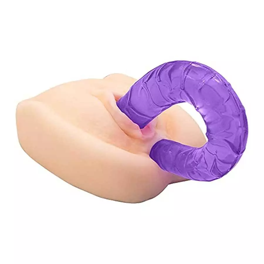 Double-Ended Dildo Waterproof Jelly Double Dongs Realistic Dildo Penis Cock Anal Butt Plug Massager G-Spot Stimulation Orgasmic