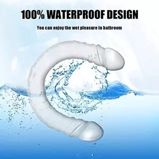 TIMIJOY Adult Sex Toy,Double-Ended Dildo,Glans for Women/Men/Lesbian,Waterproof Flexible Long Dildo for Vaginal G-spot and Anal TIMIJOY Adult Sex Toy,Double-Ended Dildo,Glans for Women/Men/Lesbian,Waterproof Flexible Long Dildo for Vaginal G-spot and Anal