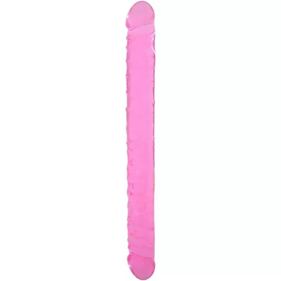 MATATA Crystal Jellies-Realistic Double Dong Adult Dildo Sex Toys for Lesbian Waterproof Flexible Dildo for Women Vaginal G-spot MATATA Crystal Jellies-Realistic Double Dong Adult Dildo Sex Toys for Lesbian Waterproof Flexible Dildo for Women Vaginal G-spot