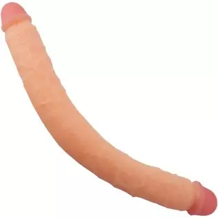 FST 18.1 inch Super Long Double Ended Dildo Vaginal Anal Play Flexible Realistic Double Head Dildo for Women Lesbian Couples