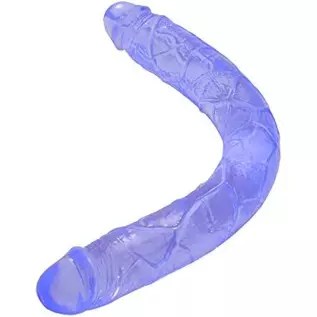Double-Ended Dildo Flexible Realistic Jelly Dildos Dong for Anal Play G-spot Stimulator Sex Toys for Women Lesbians,15inch Double-Ended Dildo Flexible Realistic Jelly Dildos Dong for Anal Play G-spot Stimulator Sex Toys for Women Lesbians,15inch