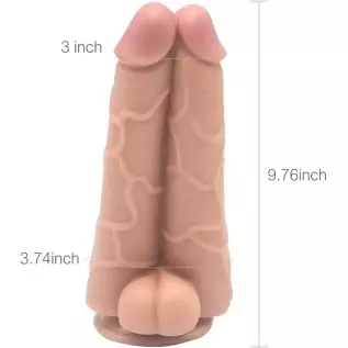 Realistic Double Dildo Massive Anal Plugs with Suction Cup Penis Massage Butt Plug Large Anal Sex Toys for Advanced Players Sex Realistic Double Dildo Massive Anal Plugs with Suction Cup Penis Massage Butt Plug Large Anal Sex Toys for Advanced Players Sex