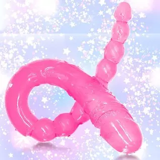 Double Ended Dildo 18.89 inch Dong Anal Beads with Veins and Glans for Anal Vagina Stimulation Double Side Penis Cock Massager S Double Ended Dildo 18.89 inch Dong Anal Beads with Veins and Glans for Anal Vagina Stimulation Double Side Penis Cock Massager S