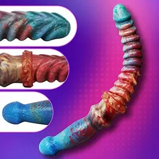 Sex Factory Liquid Silicone Double Ended Dildo Large Real Dildo G Spot Double Ended Dildo Bendable Fetish Gay Lesbian Available