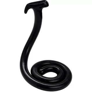 xofoco 100CM(39 inch) Dildo Flexible Dong Anal Dildo Black