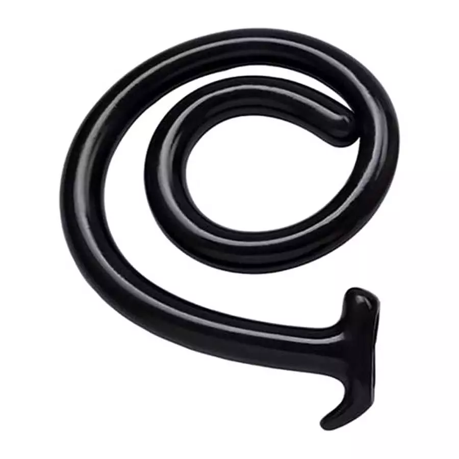 xofoco 100CM(39 inch) Dildo Flexible Dong Anal Dildo Black