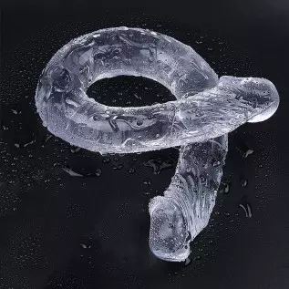 Double-Ended Dildo Flexible Realistic Dildos for Anal Play G-spot Stimulator Sex Toys for Women Lesbians (Large)