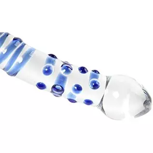 Remeonight 7.1" Double Ended Glass Wand Dildo Crystal Penis Female Masturbation Anal Butt Plug Remeonight 7.1" Double Ended Glass Wand Dildo Crystal Penis Female Masturbation Anal Butt Plug