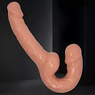 Double Sided Realistic Dildo Sex Toys Two Ended Strapless Strap On Dildo Dual Headed Dong Plug Double Header Double Sided Realistic Dildo Sex Toys Two Ended Strapless Strap On Dildo Dual Headed Dong Plug Double Header