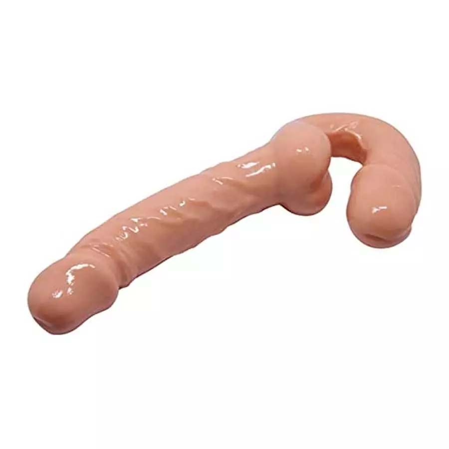 Double Sided Realistic Dildo Sex Toys Two Ended Strapless Strap On Dildo Dual Headed Dong Plug Double Header