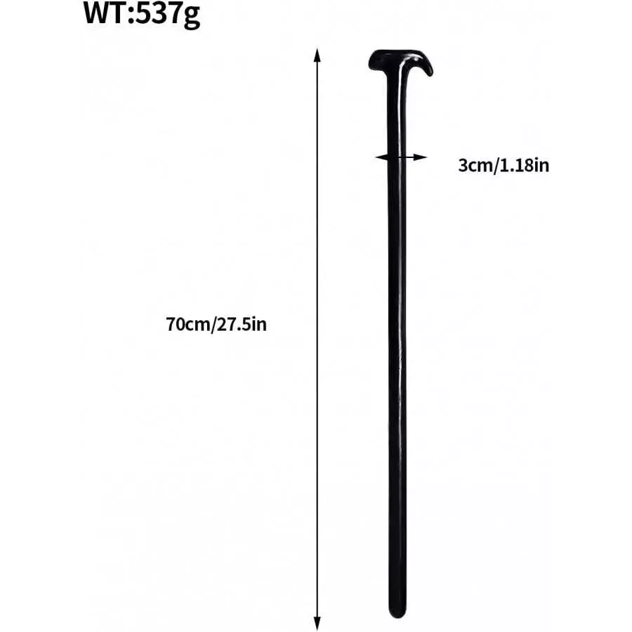 Long Black Dildo Flexible Realistic Dong for Anal Play G-spot Stimulator Sex Toys for Women Lesbians Couple,28inch