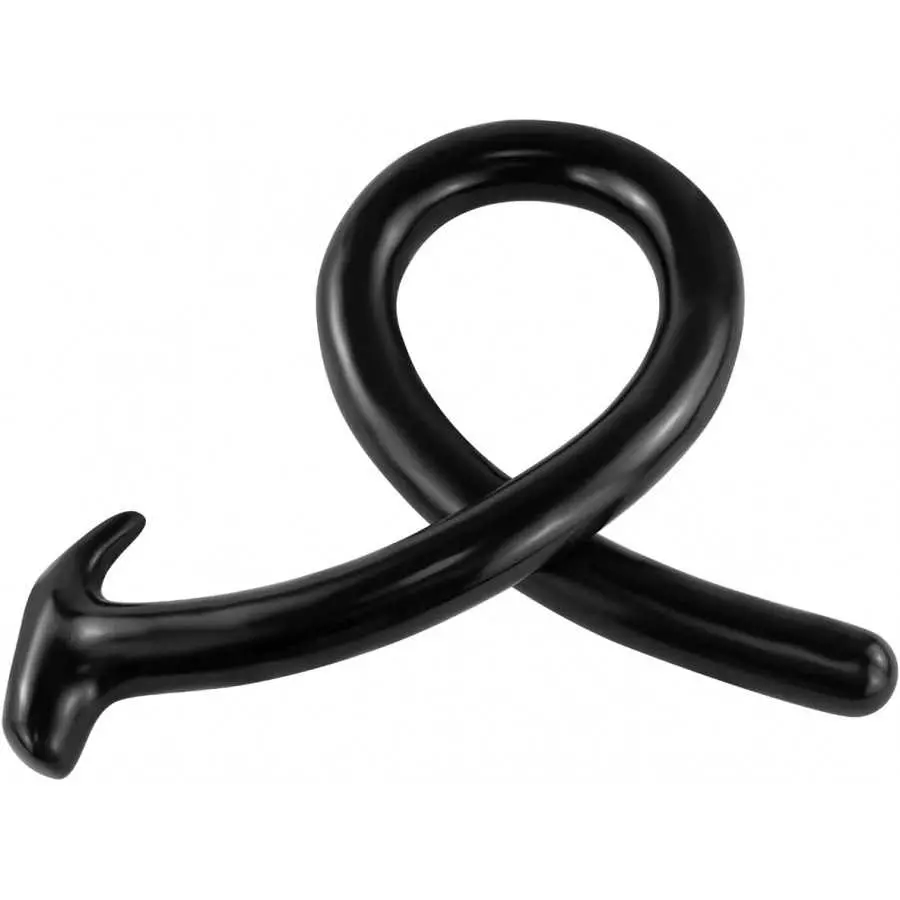 Long Black Dildo Flexible Realistic Dong for Anal Play G-spot Stimulator Sex Toys for Women Lesbians Couple,28inch