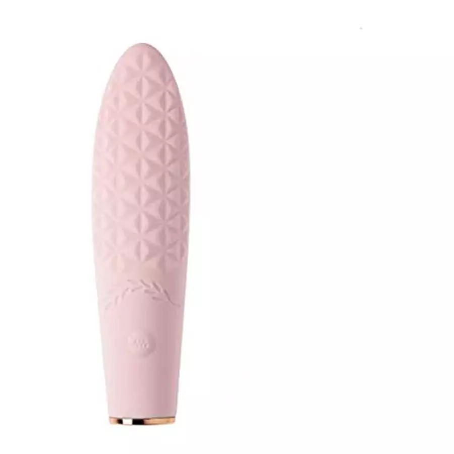 Share Satisfaction Raya - Luxury Textured Clitoral Vibrator with 10 Vibration Modes, Curved and Tapered Tip for Pinpoint Stimula Share Satisfaction Raya - Luxury Textured Clitoral Vibrator with 10 Vibration Modes, Curved and Tapered Tip for Pinpoint Stimula