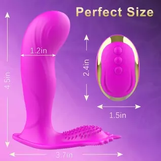 Wearable Clitoral G Spot Vibrator for Women, Rose Toy for Woman with 10 Vibration Modes Waterproof Sex Toys Clitoral Stimulator Wearable Clitoral G Spot Vibrator for Women, Rose Toy for Woman with 10 Vibration Modes Waterproof Sex Toys Clitoral Stimulator