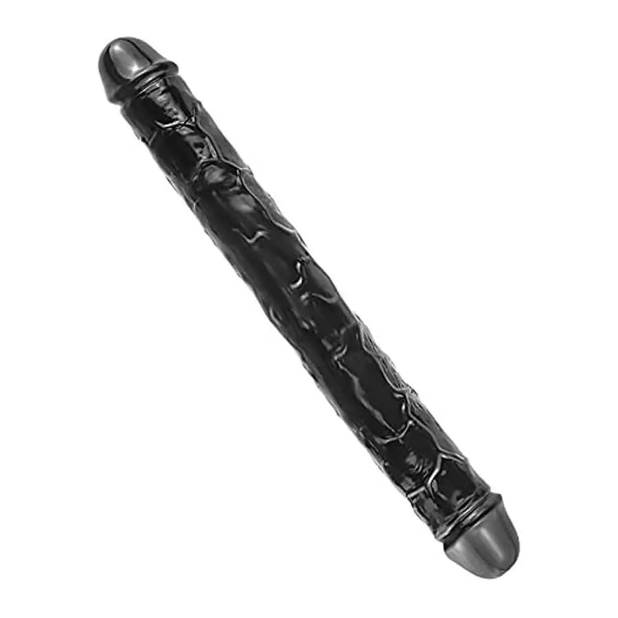 Lestesy 11.8*1.3 in Double Dildo,Flexible Realistic Anal Dildo Adult Sex Toys for Lesbian Women, Clear, S Lestesy 11.8*1.3 in Double Dildo,Flexible Realistic Anal Dildo Adult Sex Toys for Lesbian Women, Clear, S