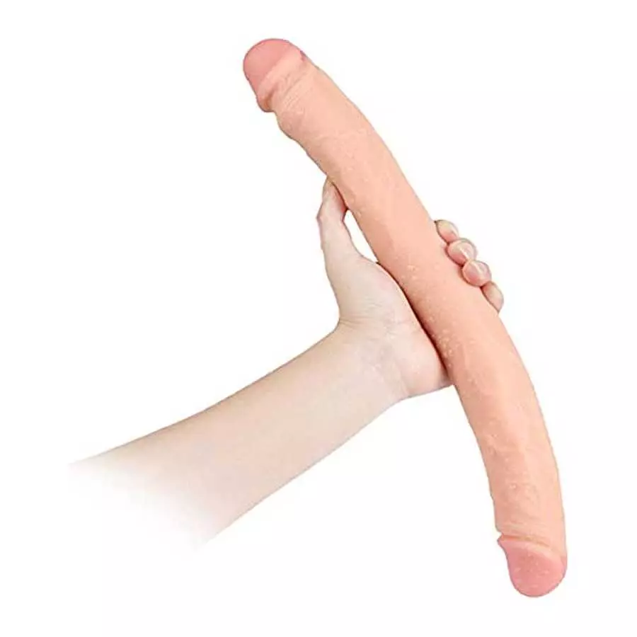 FST 15 Inch Extra Long Double Head Dildo Flexible Penis Female Masturbation G Spot Vaginal Anus Stimulate Realistic Dildos Anal FST 15 Inch Extra Long Double Head Dildo Flexible Penis Female Masturbation G Spot Vaginal Anus Stimulate Realistic Dildos Anal