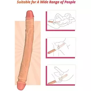 FST 15 Inch Extra Long Double Head Dildo Flexible Penis Female Masturbation G Spot Vaginal Anus Stimulate Realistic Dildos Anal FST 15 Inch Extra Long Double Head Dildo Flexible Penis Female Masturbation G Spot Vaginal Anus Stimulate Realistic Dildos Anal