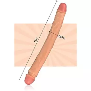 FST 15 Inch Extra Long Double Head Dildo Flexible Penis Female Masturbation G Spot Vaginal Anus Stimulate Realistic Dildos Anal FST 15 Inch Extra Long Double Head Dildo Flexible Penis Female Masturbation G Spot Vaginal Anus Stimulate Realistic Dildos Anal