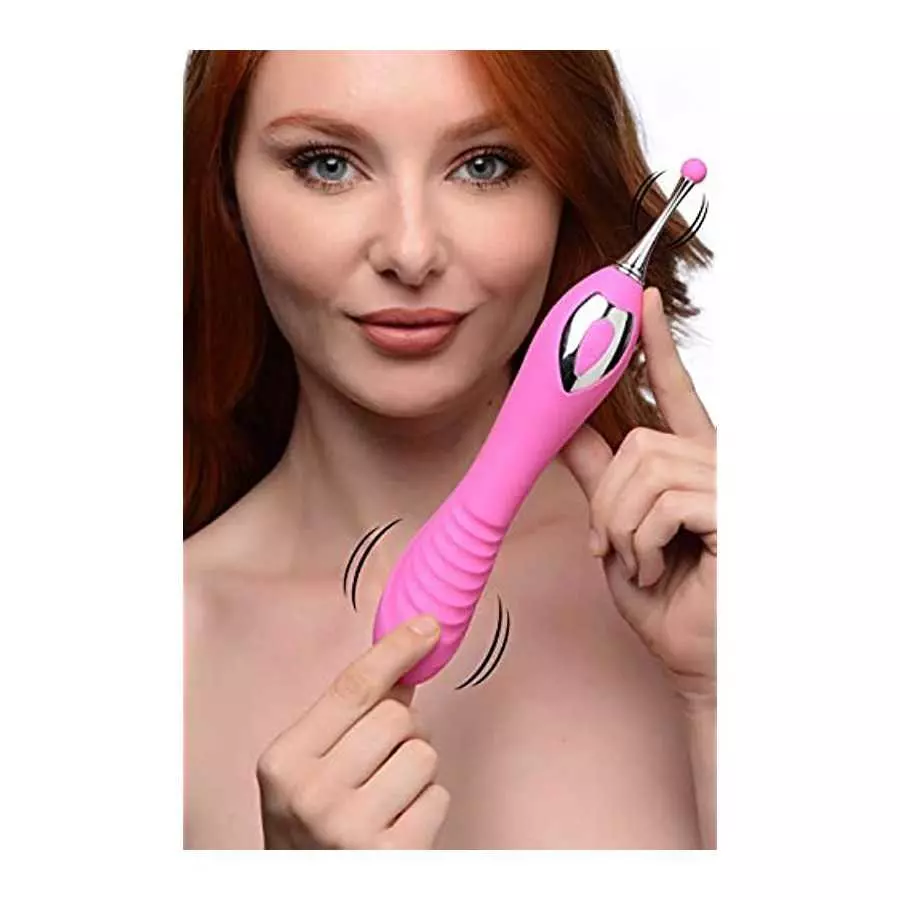 Power Zinger Dual-Ended Silicone Vibrator
