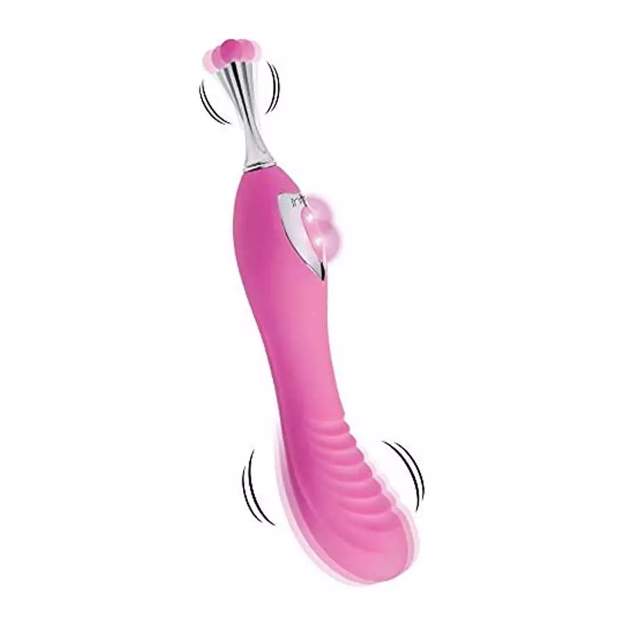 Power Zinger Dual-Ended Silicone Vibrator