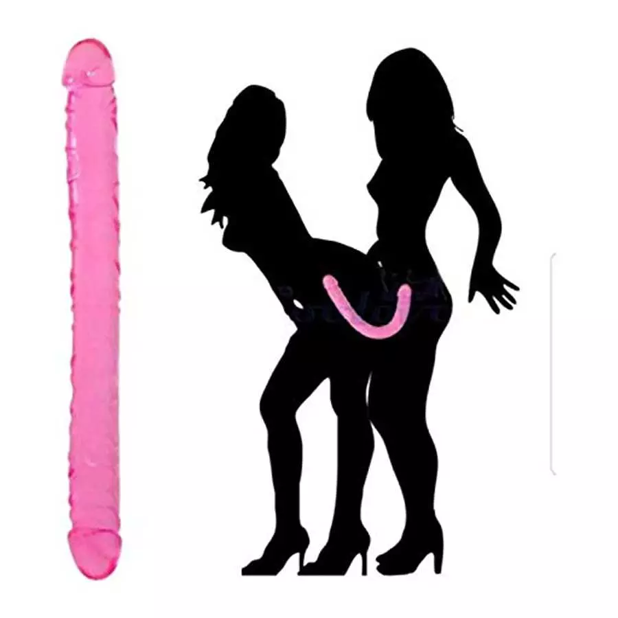 Lifelike Dildo Double Dong Big Penis for Women G-spot Stimulation Realistic Dildo Double Side 2 Head Dildo Adult Sex Toy for Ana