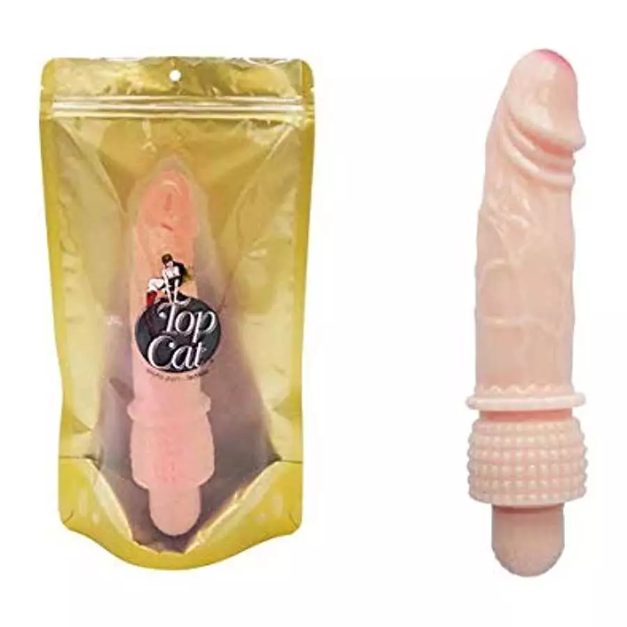 6.5 INCHES Vibrating Jelly Dong