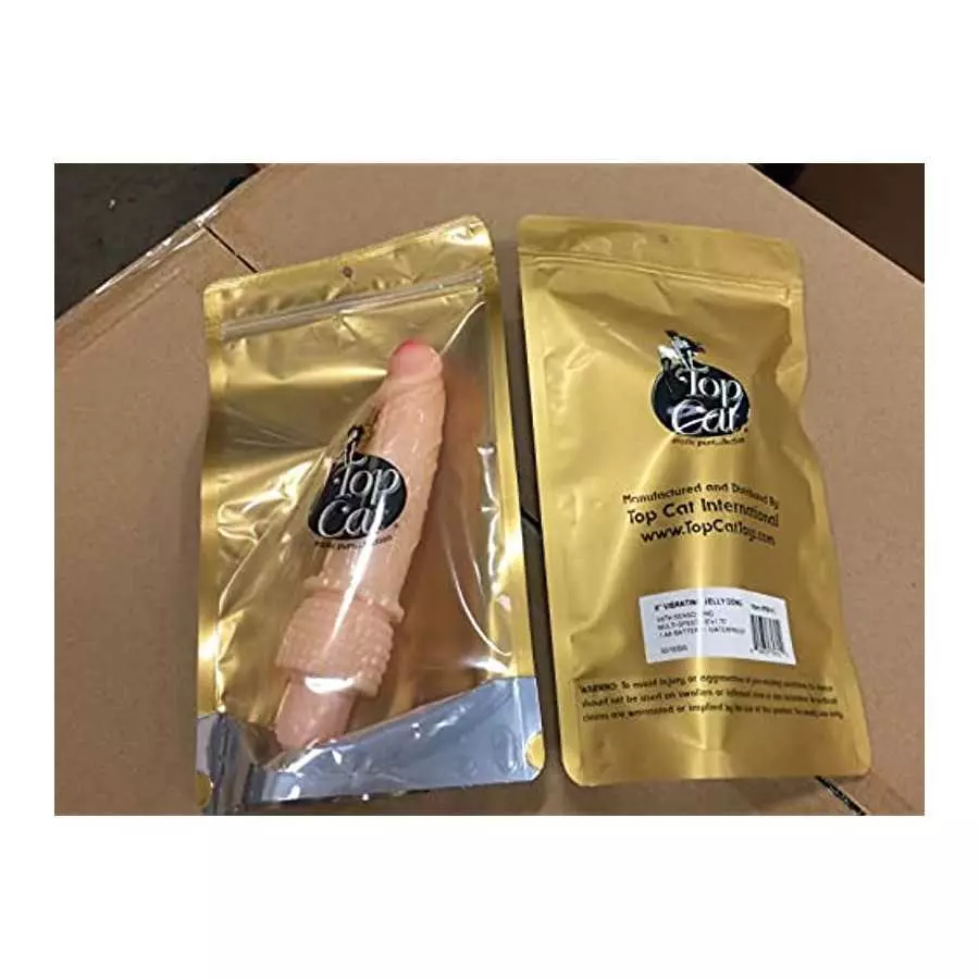 6.5 INCHES Vibrating Jelly Dong