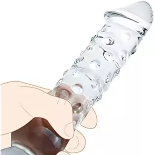 FST Super Big 11.6 Inch Transparent Crystal Penis Double Head Glass Dildo with 3 Big Beads Female Masturbation G-spot Stimulate FST Super Big 11.6 Inch Transparent Crystal Penis Double Head Glass Dildo with 3 Big Beads Female Masturbation G-spot Stimulate