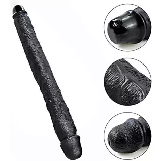 Realistic Double Ended Dildo 18.1 Inches Long G Spot Dildo Flexible Double Dong with Veins and Glans for Women Men Vaginal Prost Realistic Double Ended Dildo 18.1 Inches Long G Spot Dildo Flexible Double Dong with Veins and Glans for Women Men Vaginal Prost