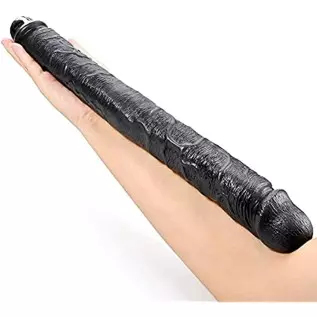 Realistic Double Ended Dildo 18.1 Inches Long G Spot Dildo Flexible Double Dong with Veins and Glans for Women Men Vaginal Prost Realistic Double Ended Dildo 18.1 Inches Long G Spot Dildo Flexible Double Dong with Veins and Glans for Women Men Vaginal Prost