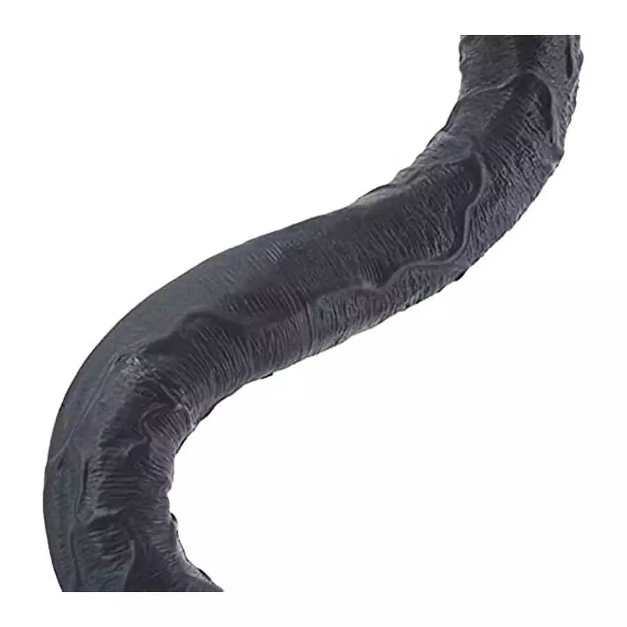 Realistic Double Ended Dildo 18.1 Inches Long G Spot Dildo Flexible Double Dong with Veins and Glans for Women Men Vaginal Prost