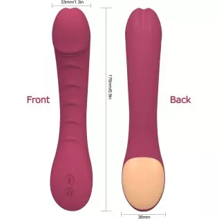 G Spot Clitoral Vibrator for Clit and Vagina Stimulation,Rechargeable Dildo Vibrator with 12 Powerful Vibrations. Adult Sex Toy G Spot Clitoral Vibrator for Clit and Vagina Stimulation,Rechargeable Dildo Vibrator with 12 Powerful Vibrations. Adult Sex Toy