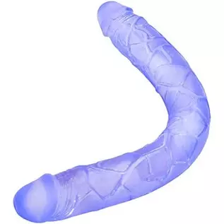 15.35 inch Realistic Double-Ended Dildo,Extra Long Dual Head Dong Fake Penis G Spot Dildo Vaginal Anal Stimulate for Women/Lesbi