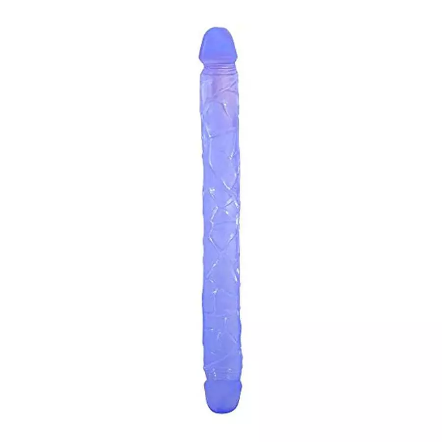 15.35 inch Realistic Double-Ended Dildo,Extra Long Dual Head Dong Fake Penis G Spot Dildo Vaginal Anal Stimulate for Women/Lesbi