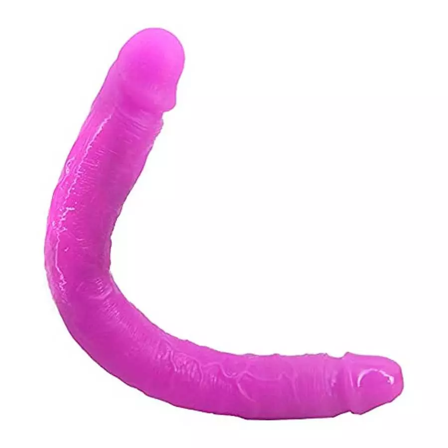 Realistic Double Ended G Spot Dildo with Vividly Glans and Veins 18.1 inch Double Side Dong for Vaginal and Anal Play Adult Sex Realistic Double Ended G Spot Dildo with Vividly Glans and Veins 18.1 inch Double Side Dong for Vaginal and Anal Play Adult Sex