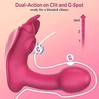Dual-Action Remote Wearable Vibrator - MEANINS Sophia, G Spot Vibrator with Vibrating & Flapping Modes, Vibrating G Spot Dildo, Dual-Action Remote Wearable Vibrator - MEANINS Sophia, G Spot Vibrator with Vibrating & Flapping Modes, Vibrating G Spot Dildo,