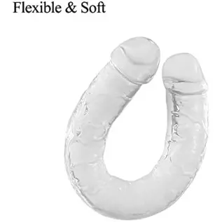 13.4*1.5 in Double-Ended Dildo,Flexible Long Dildo for Lesbian Female Masturbation 13.4*1.5 in Double-Ended Dildo,Flexible Long Dildo for Lesbian Female Masturbation