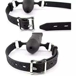 Wearable Adjustable Harness Penis Silicone Dildos with Hole Sex Toy for Lesbian Women