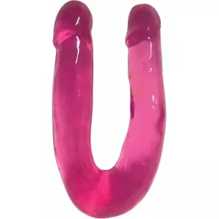 Lollicock Sweet Slim Double Dipper Dildo - Purple