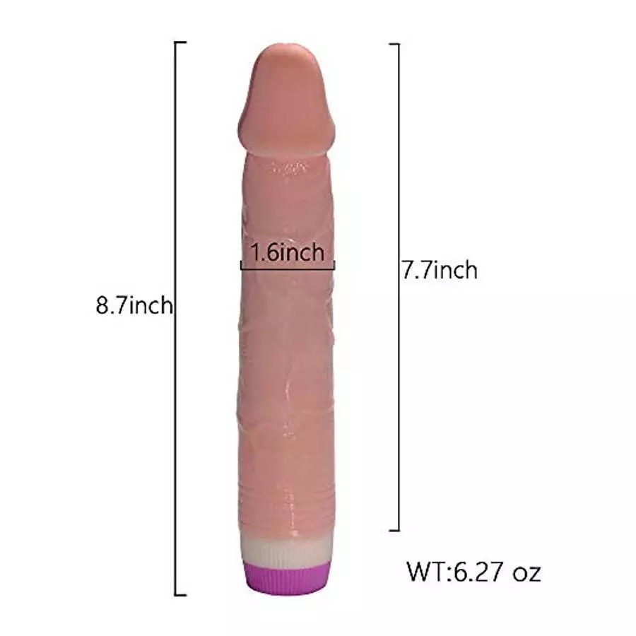 Vibrator Dildos 360 ̊ Rotating G Spot Vagina Stimulation Anal Play Vibrating Realistic Dildo Sex Toys for Women Couple