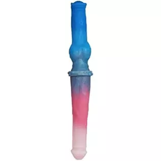 Silicone Made One Dog One Horse Double-Ended Dildo Dual Dildos Animal Style Big Size Multi Color