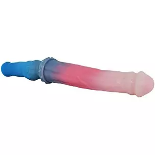 Silicone Made One Dog One Horse Double-Ended Dildo Dual Dildos Animal Style Big Size Multi Color