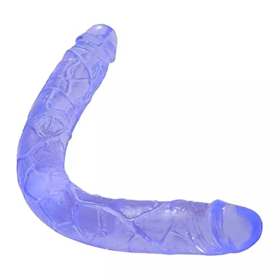 15.4 inch Super Long Double Ended Dildo+ 9 inch Purple Horse Dildo Sex Toys