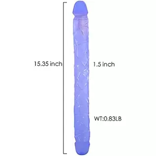 15.4 inch Super Long Double Ended Dildo+ 9 inch Purple Horse Dildo Sex Toys 15.4 inch Super Long Double Ended Dildo+ 9 inch Purple Horse Dildo Sex Toys