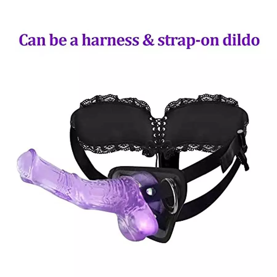 15.4 inch Super Long Double Ended Dildo+ 9 inch Purple Horse Dildo Sex Toys