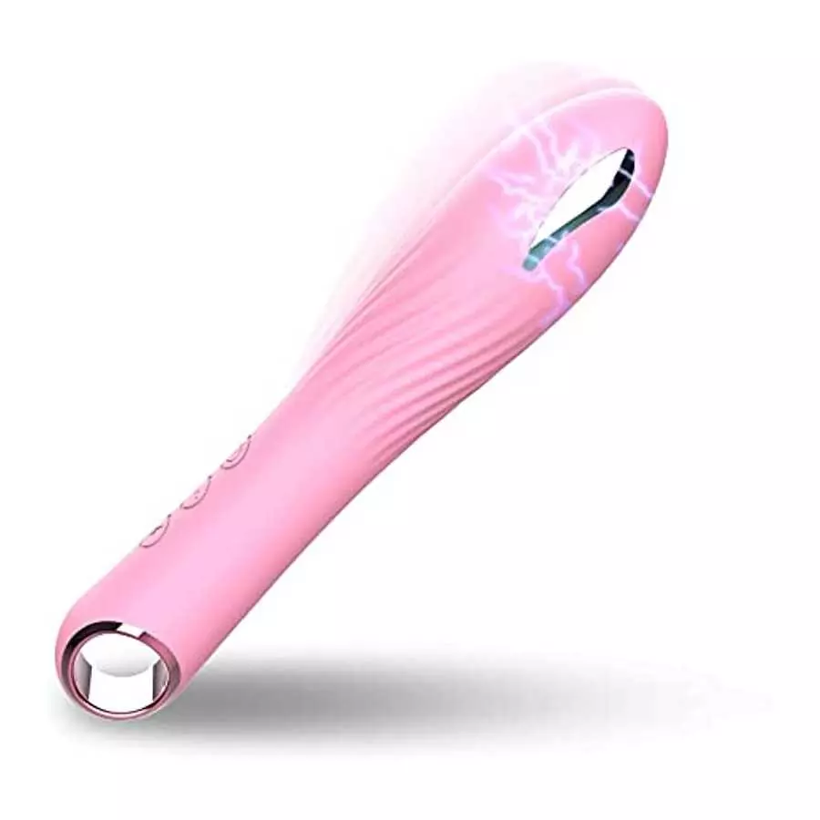 G Spot Silicone Dildo Vibrator with 16 Vibration Patterns and 3 Current Pulse Patterns. Vibrator for Nipple Clitoral Vaginal Sti G Spot Silicone Dildo Vibrator with 16 Vibration Patterns and 3 Current Pulse Patterns. Vibrator for Nipple Clitoral Vaginal Sti