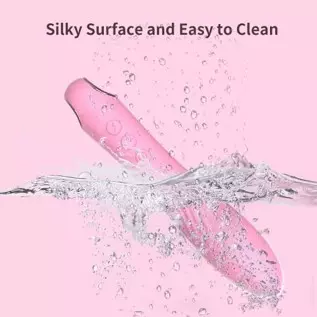 G Spot Silicone Dildo Vibrator with 16 Vibration Patterns and 3 Current Pulse Patterns. Vibrator for Nipple Clitoral Vaginal Sti