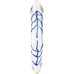 Double Ended Glass Dildo for Anal Vagina for Women,Big Realistic Crystal Penis with Raised Spiral Texture for G-spot Stimulator Double Ended Glass Dildo for Anal Vagina for Women,Big Realistic Crystal Penis with Raised Spiral Texture for G-spot Stimulator